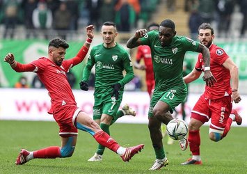 Bursaspor 5 maç sonra galip!