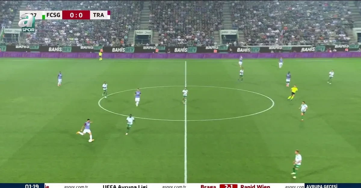St Gallen - Trabzonspor MAÇ ÖZETİ