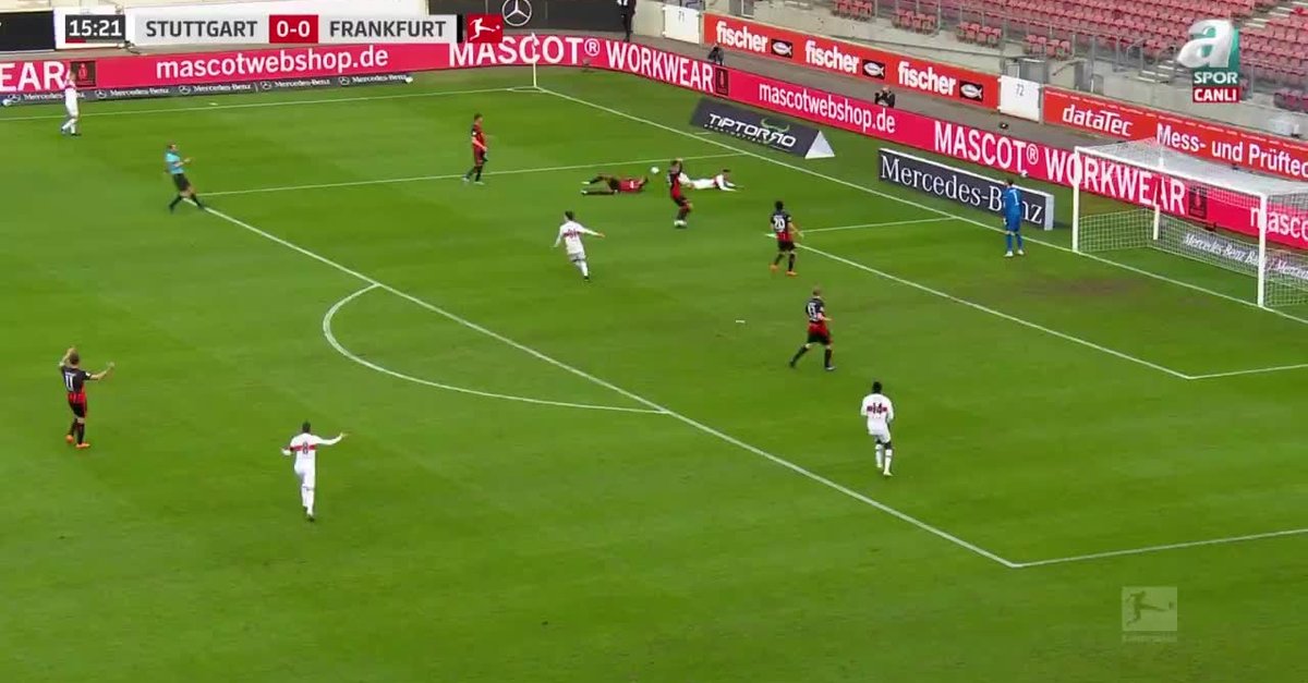 GOL | Stuttgart 1-0 Eintracht Frankfurt