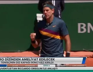 Del Potro dizinden ameliyat olacak