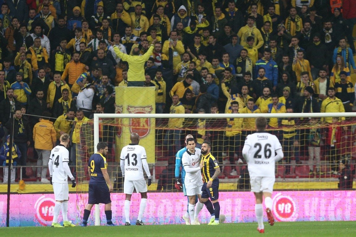Ankaragücü Beşiktaş maçında kareler