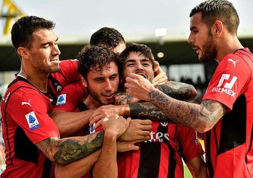 Milan deplasmanda kazandı!