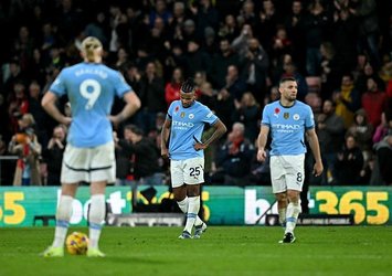 Manchester City'e şok skor!