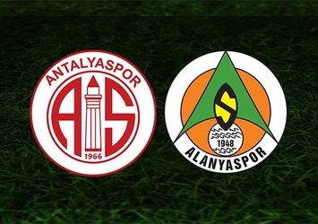 Antalyaspor - Alanyaspor | CANLI