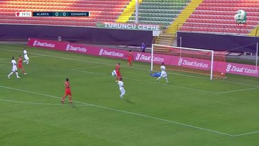 GOL | Alanyaspor 1-0 Osmaniyespor