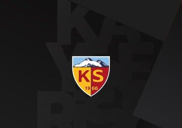Kayserispor'dan Hacıosmanoğlu'na destek!