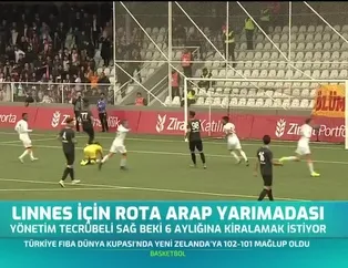 Linnes için rota Arap Yarımadası
