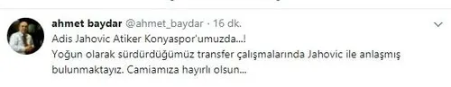 Jahovic'in yeni adresi belli oldu! - 1