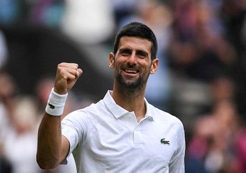 Djokovic Wimbledon'da yarı finalde