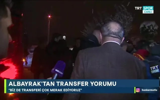 Abdurrahim Albayrak'tan flaş forvet yanıtı