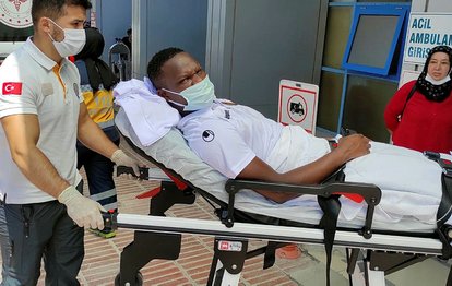 Son dakika spor haberi: Kalp spazmı geçiren Alanyasporlu futbolcu Khouma Babacar tedavisi için şehre getirildi