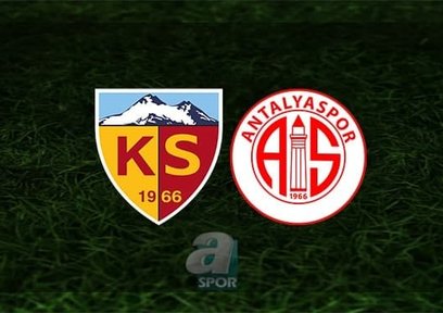 Kayserispor - Antalyaspor | CANLI