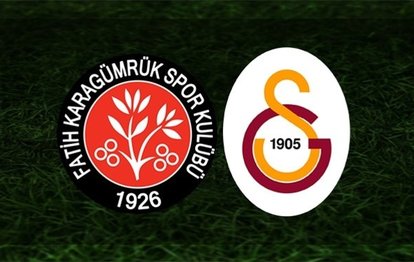 Karagümrük - Galatasaray maçı | CANLI