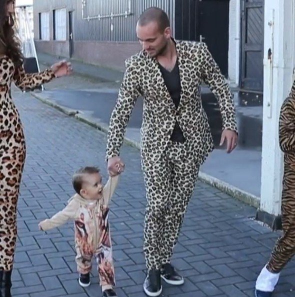 Bu ne hal Sneijder!
