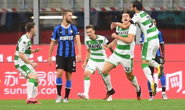 Inter son dakikalarda yıkıldı