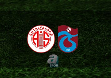 Antalyaspor - Trabzonspor maçı saat kaçta?