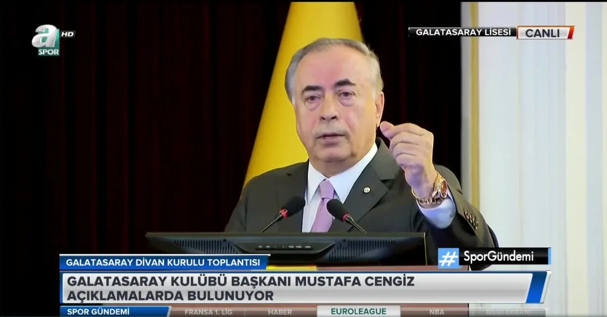 Mustafa Cengiz: "Ben kimseye köfte demedim"