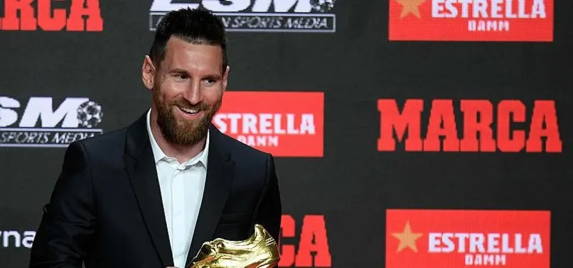 Messi 6'ncı kez Altın Ayakkabı'nın sahibi