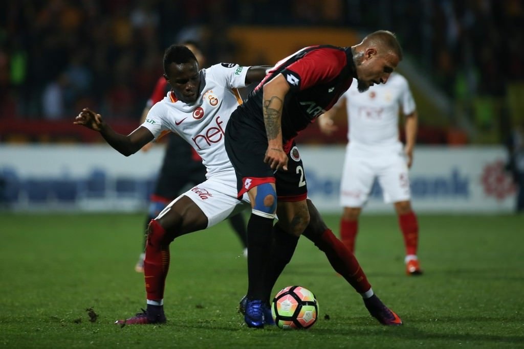 Gençlerbirliği-Galatasaray karşılaşmasından kareler