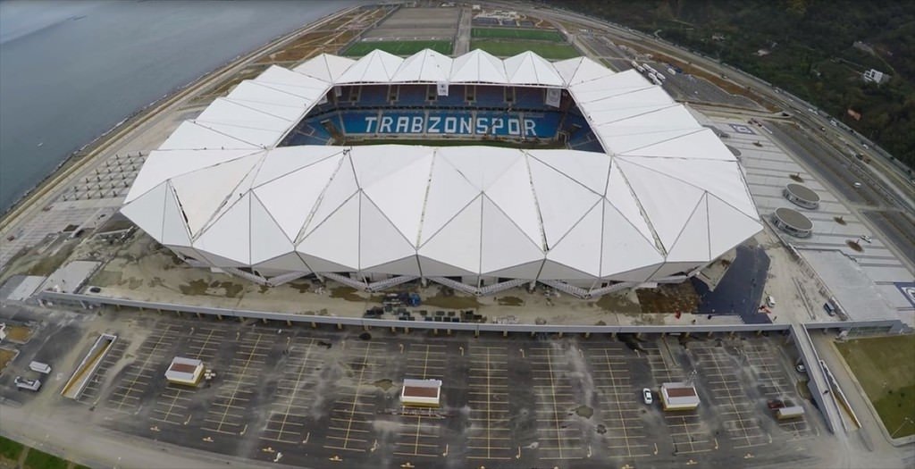 Trabzonspor’un yeni evi Akyazı Stadı tamamlanıyor