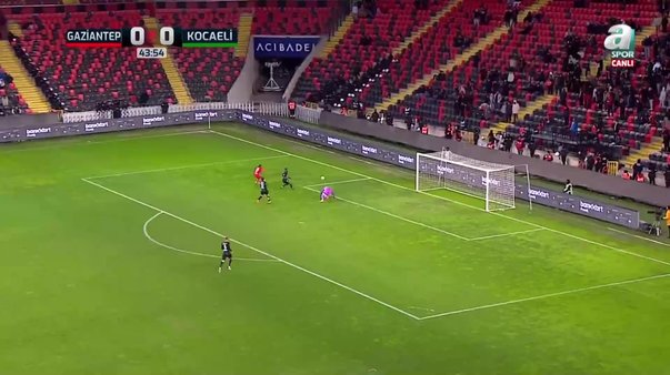 Gaziantep FK 1-0 Kocaelispor (MAÇ SONUCU-ÖZET)