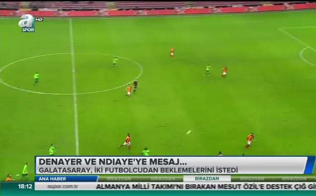 Galatasaray'dan Denayer ve Ndiaye'ye mesaj