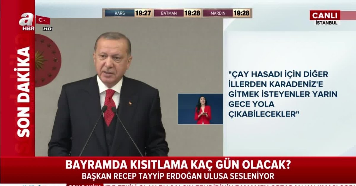 Bayramda sokağa çıkma yasağı kaç gün olacak? Başkan Erdoğan açıkladı