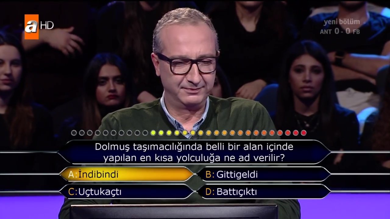 Kim Milyoner Olmak İster 796. bölüm soru ve cevapları | Futbol sorusu geceye damga vurdu