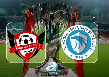İnkılap FSK-Beyoğlu Yeni Çarşı Spor maçı saat kaçta?