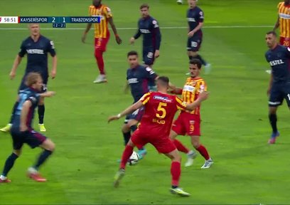 GOL | Kayserispor 2-1 Trabzonspor