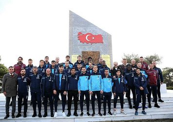 Trabzonspor'dan Seyit Onbaşı'nın kabrine ziyaret