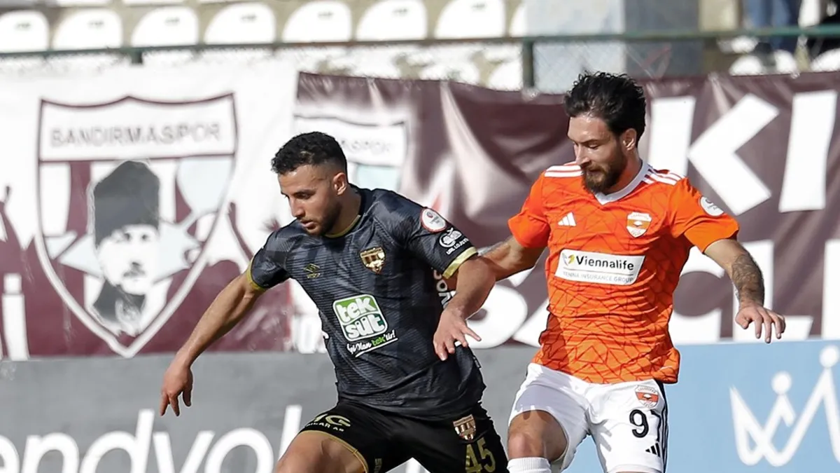 Bandırmaspor 1-0 Adanaspor (MAÇ SONUCU-ÖZET)