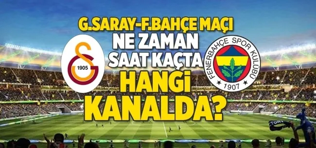 Galatasaray - Fenerbahçe maçının hakemi belli oldu - 1