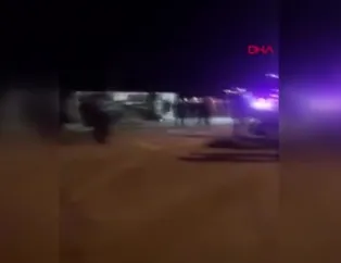 Taraftar otobüsü kaza yaptı: 2 ölü! İşte ilk görüntüler