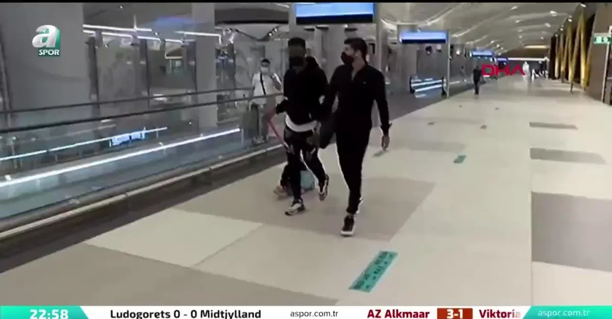 Fenerbahçe'nin yeni transferi İstanbul'da! İşte ilk görüntüler...