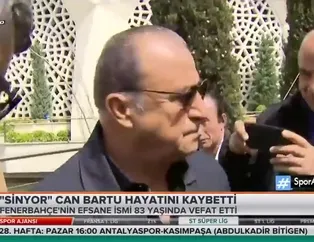 Fatih Terim de Can Bartu'nun cenazesinde