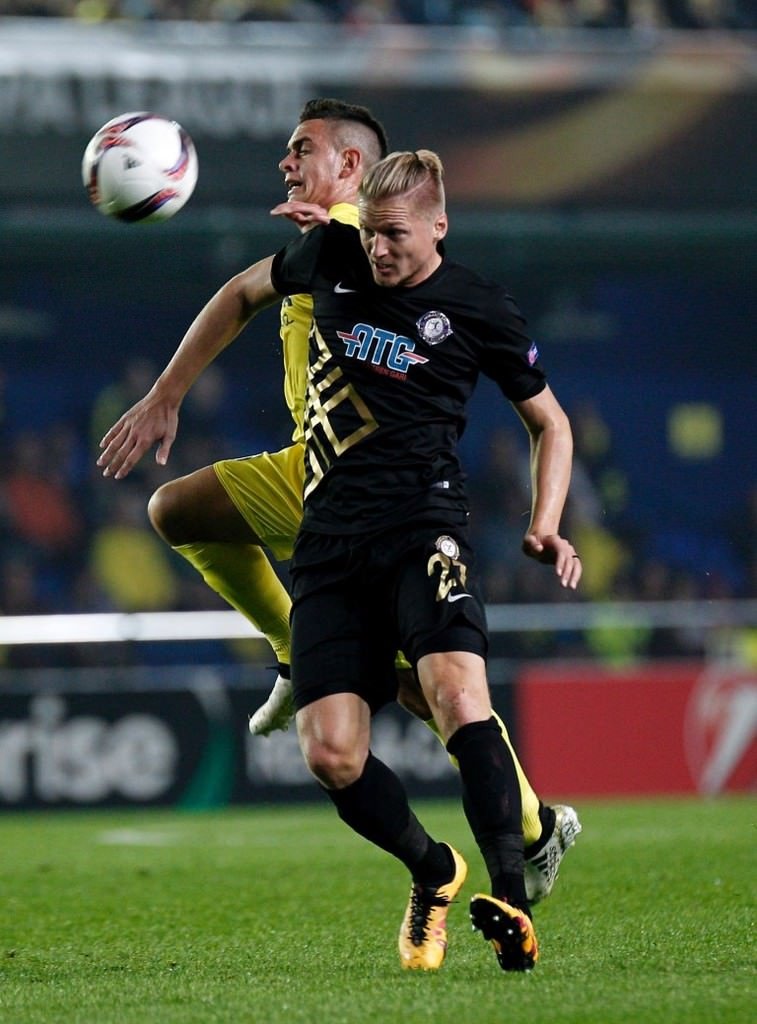 Villarreal - Osmanlıspor maçından kareler