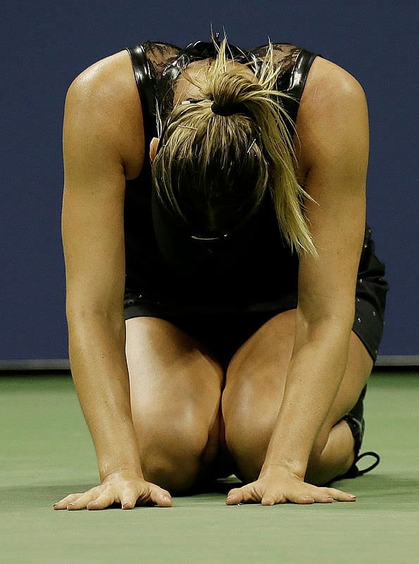 Sharapova’nın gözyaşları