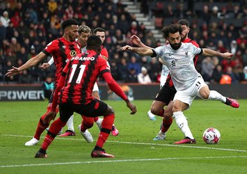 Liverpool'a Bournemouth şoku!