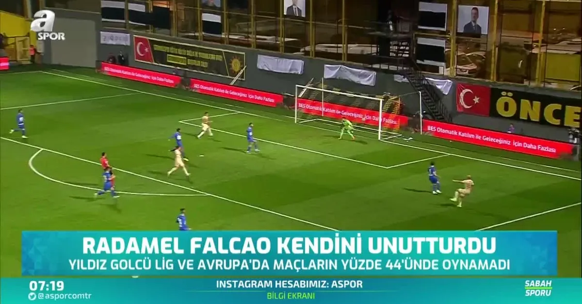 Falcao kendini unutturdu
