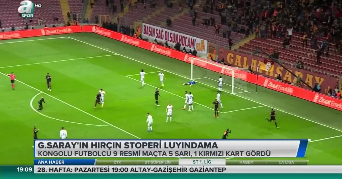 Galatasaray'ın hırçın savunmacısı Luyindama