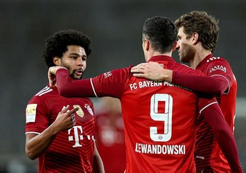 Gnabry ve Lewandowski şov yaptı Bayern kazandı!