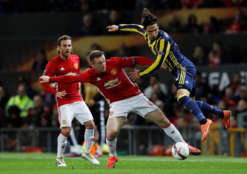 Manchester United - Fenerbahçe maçından kareler