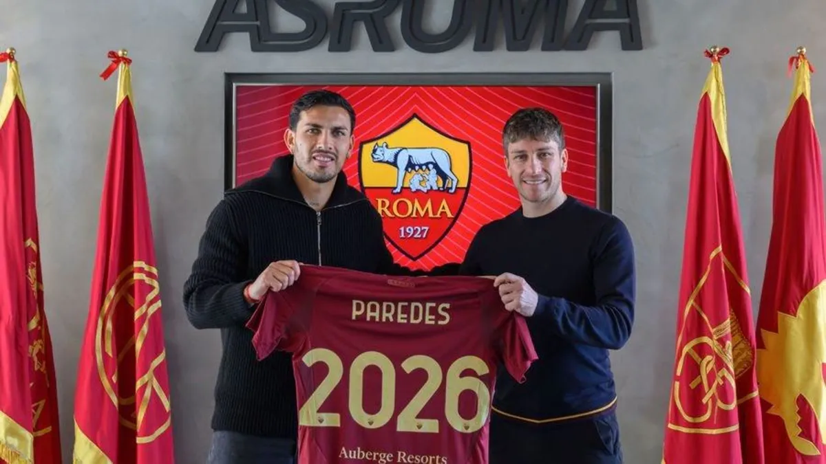 Leandro Paredes 1 yıl daha AS Roma'da!
