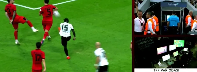 Beşiktaş penaltı kazandı! Vlahovic farkı 2'ye çıkardı - 1