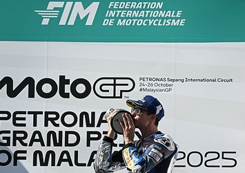 MotoGP Malezya'da kazanan Marquez!