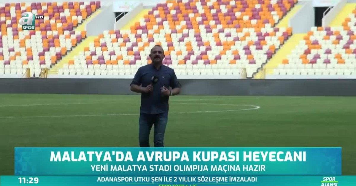 Malatya'da Avrupa kupası heyecanı