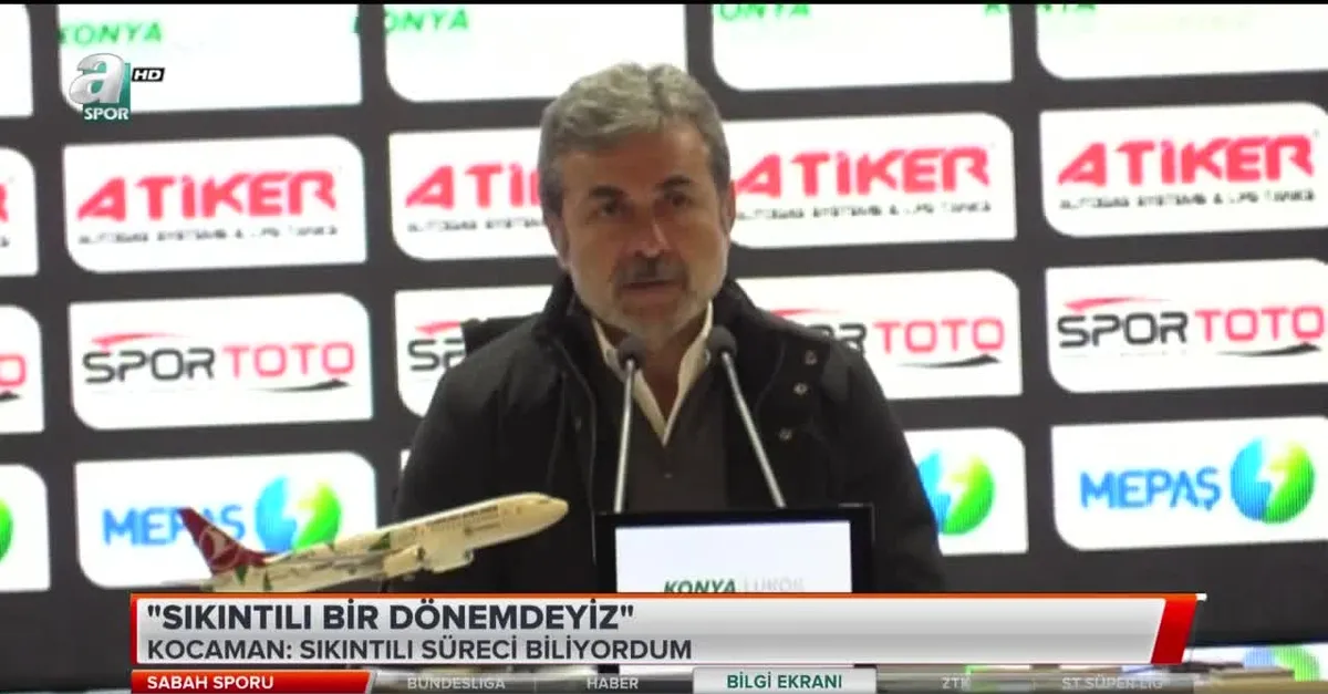 Aykut Kocaman: "Sıkıntılı bir dönemdeyiz"