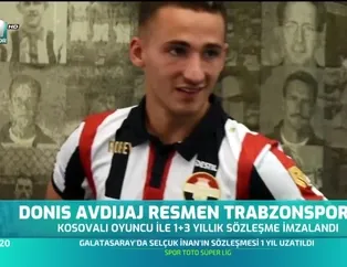 Donis Avdijaj resmen Trabzonspor'da
