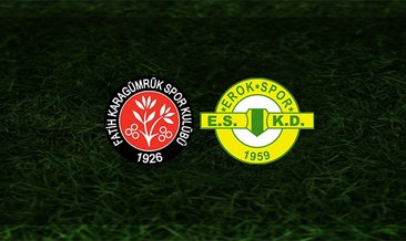 Fatih Karagümrük - Esenler Erokspor maçı saat kaçta ve hangi kanalda?